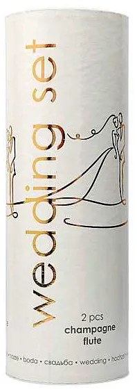 Celebration crystals Celebration Wedding set champagne 210 ml 2 ks