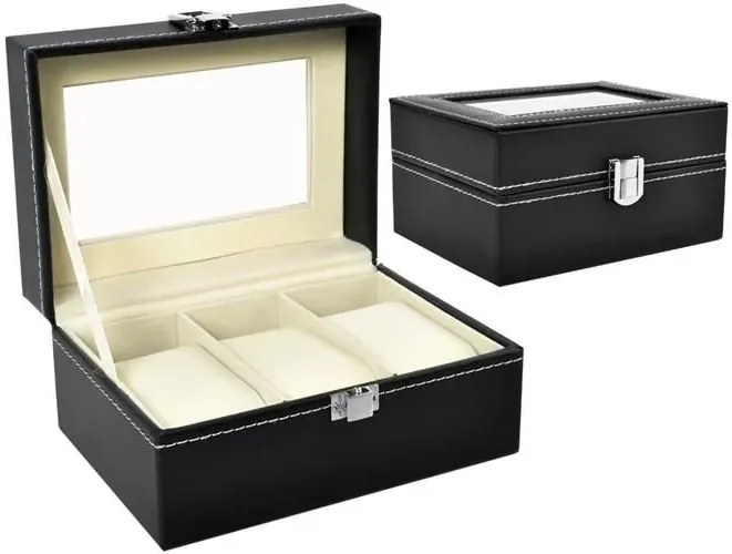 Malatec Organizér na hodinky s 3 priehradkami