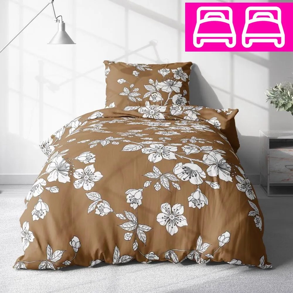 Bavlnené obliečky Homa TILDA BEIGE 4-dielna sada 140x200 cm