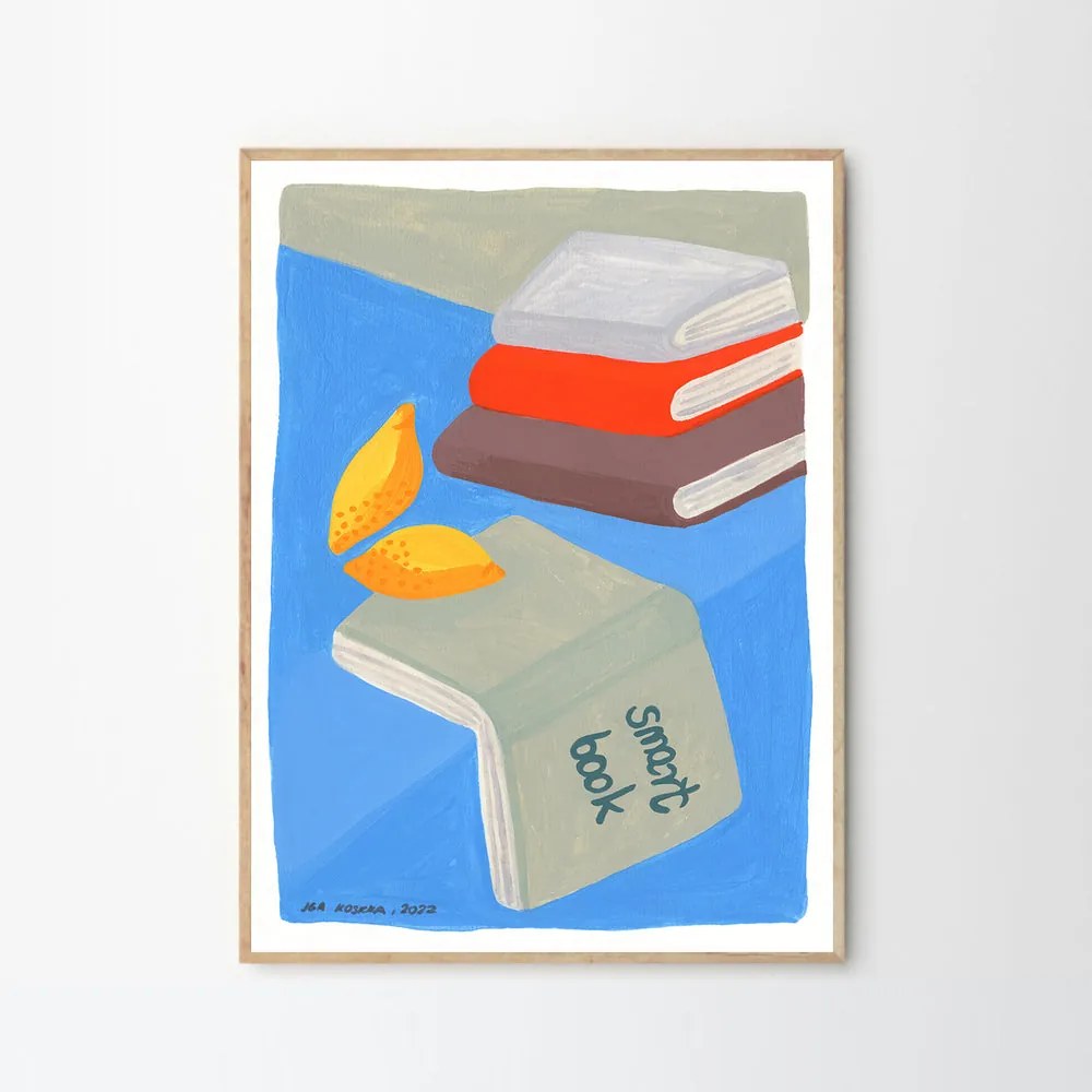 Moikka Plagát Smart Book by Iga Kosicka 40x50 cm