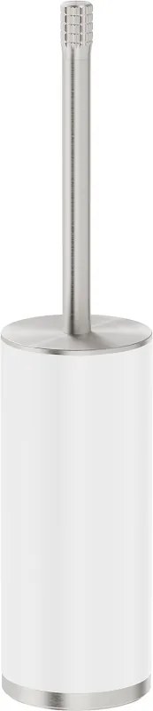 Mexen Triv, nástenná WC kefa, biela / brúsená oceľ, 70A33073-97W