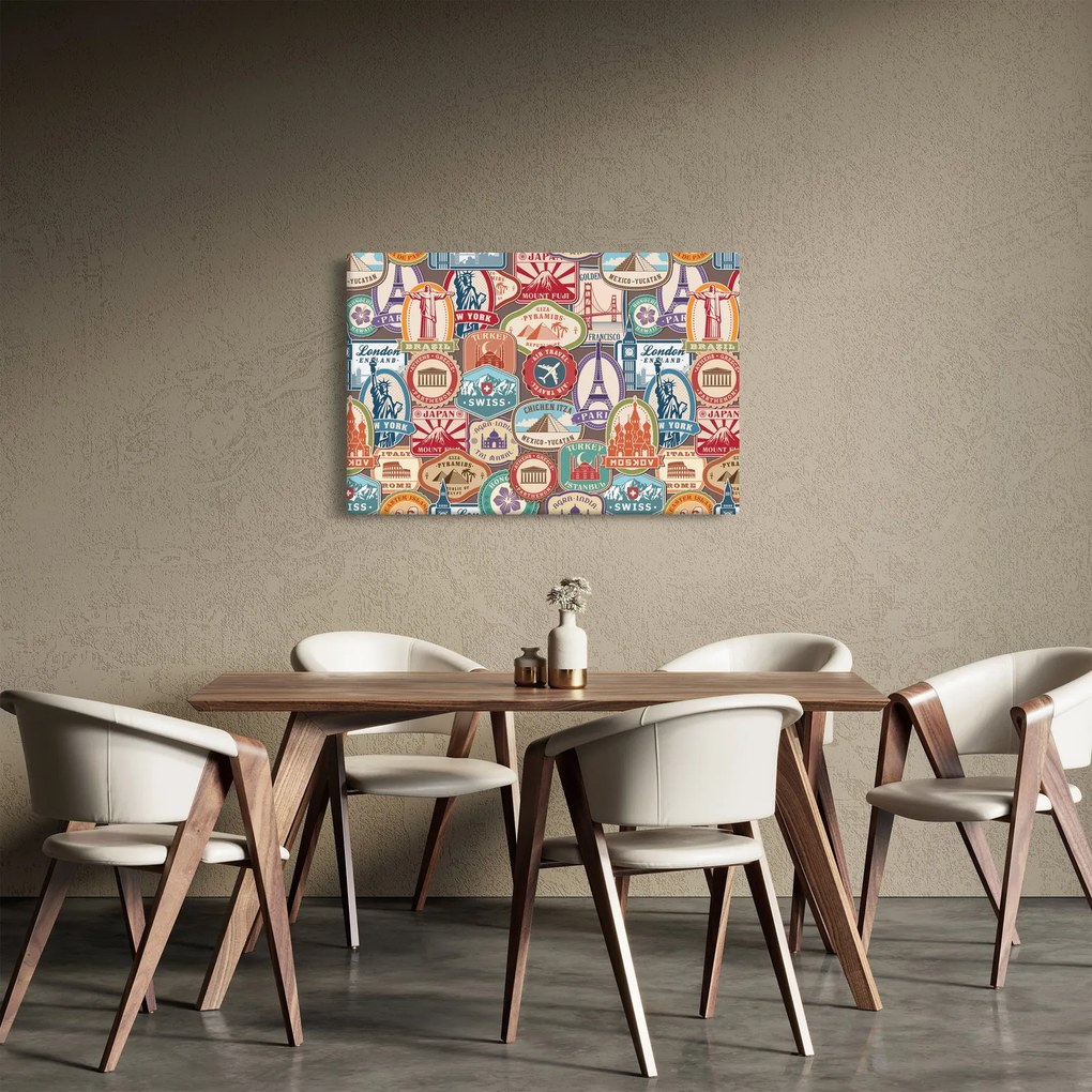 Obraz cestovateľa (90x60 cm)
