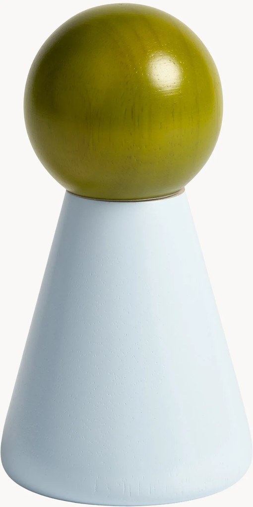 Ručne vyrobený drevený mlynček na soľ a korenie Halma