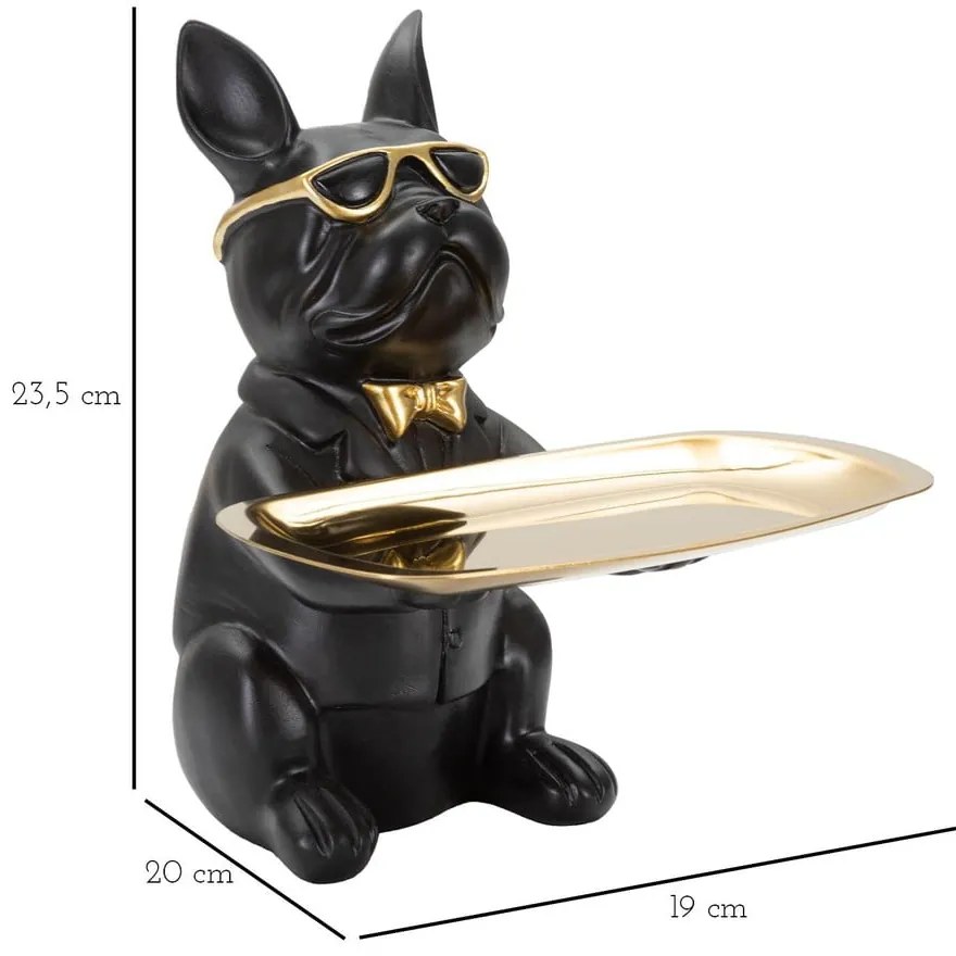 Soška z polyresínu 23,5 cm Bulldog – Mauro Ferretti