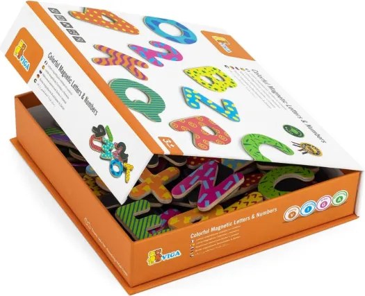 Magnetické písmená a čísla VIGA 59429