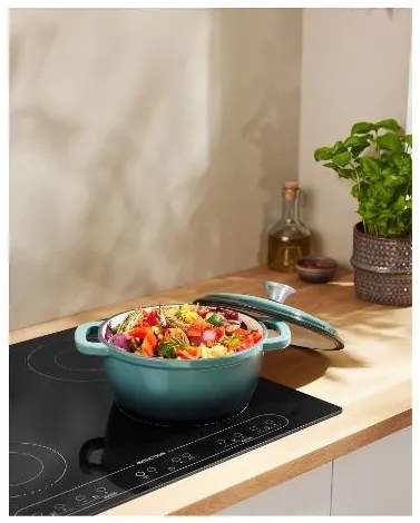 Silvercrest®  Liatinový hrniec, 2,8 l (zelená)  (100393108)