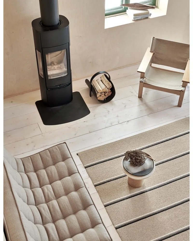 Béžový vnútorný a vonkajší koberec 70x90 cm Olle Mud Beige – Pappelina