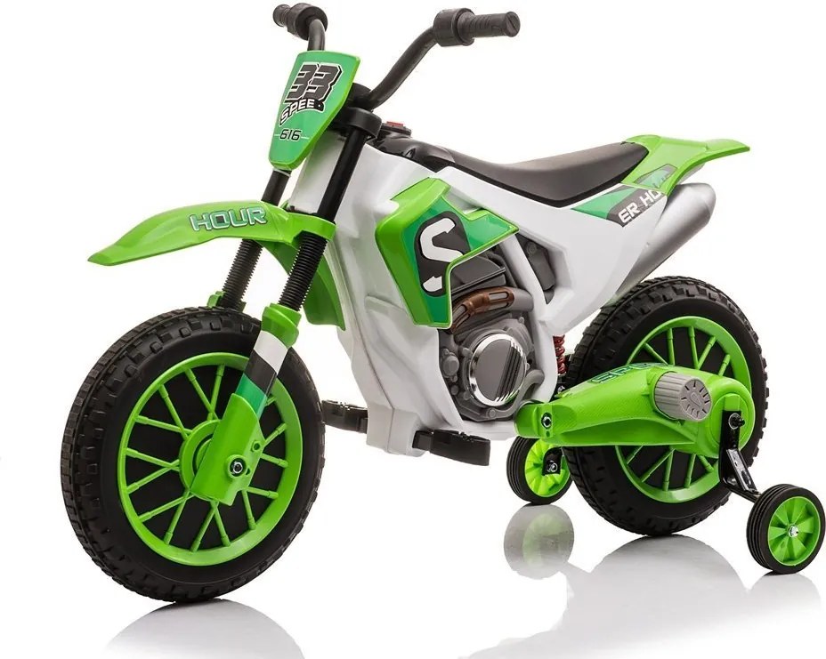 LEAN CARS Elektrická motorka pre deti XMX616 zelená