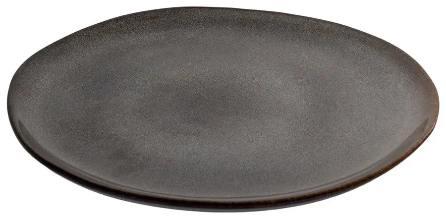Sivé taniere z kameniny v súprave 4 ks ø 21 cm Selma – House Nordic