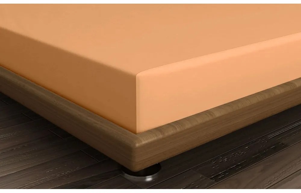 Oranžová napínacia bavlnená plachta 140x200 cm – Mijolnir