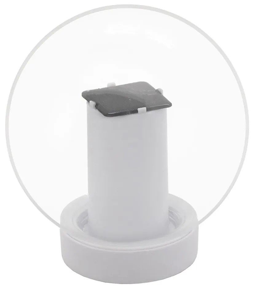 LED Solárna vodeodolná lampa LED/900mAh IP68 biela