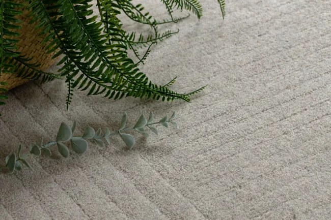 Koberec TEXTURA 488.716.LA110 Osta sivý / béžový