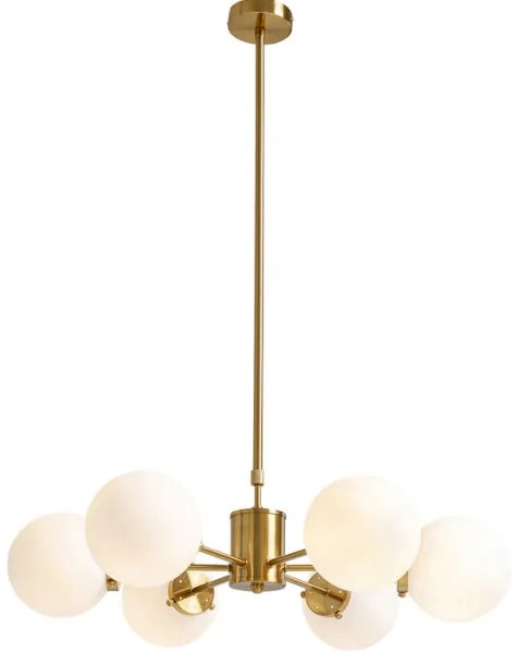 Heavenly gold visiaca lampa zlatá Ø70 cm