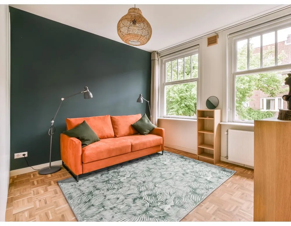 Zelený koberec 133x190 cm Welio Malachite – FD