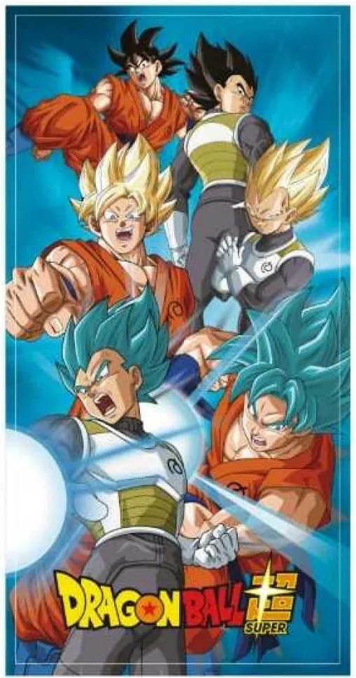 Bavlnená plážová osuška Dragon Ball - 100% bavlna - 70 x 140 cm