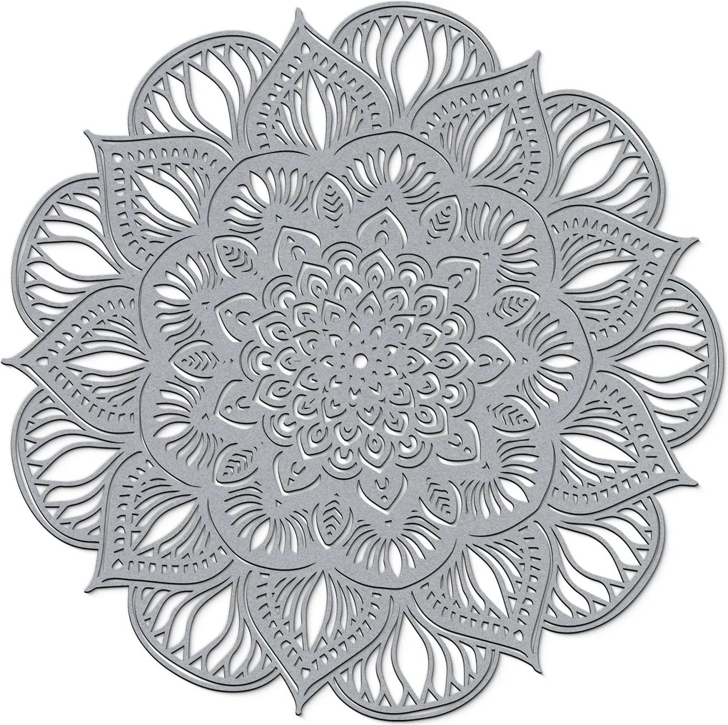 DUBLEZ | Vyrezávaná 3D Mandala - lotosový kvet | Obraz
