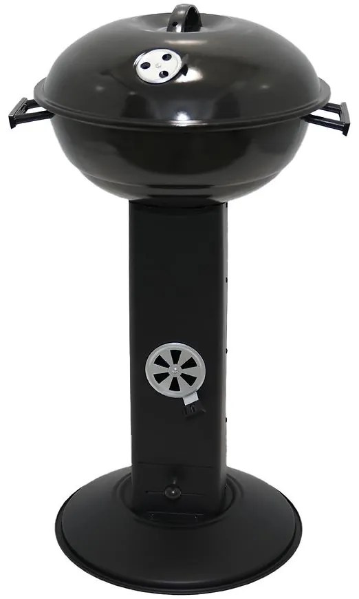 Gril na drevené uhlie Mercado 47 cm KY22018S čierny