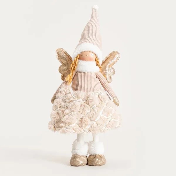 Vianočná dekorácia AURIE anjelik 50 cm 862279