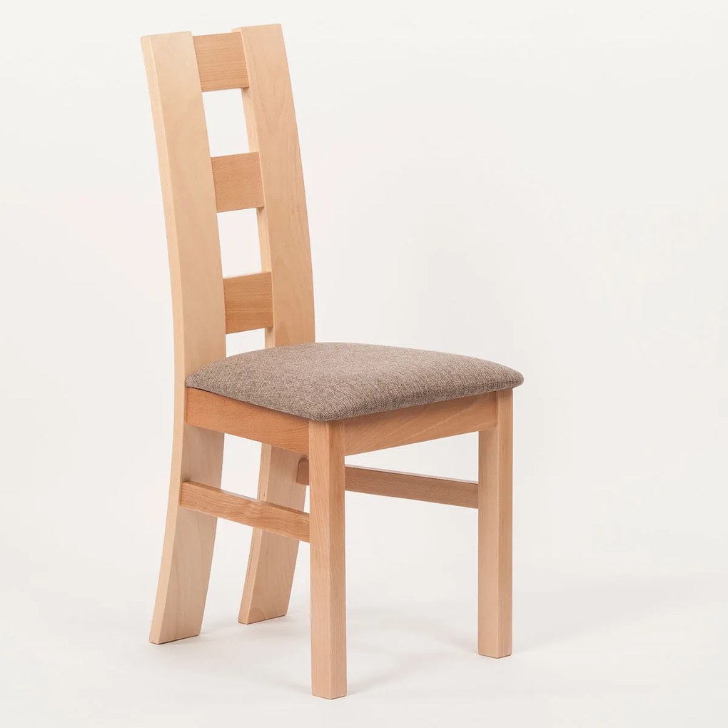 Stima jedálenská stolička VICTOR Vyberte odtieň ->: Čerešňa, Vyberte látku ->: BOSS camel 4