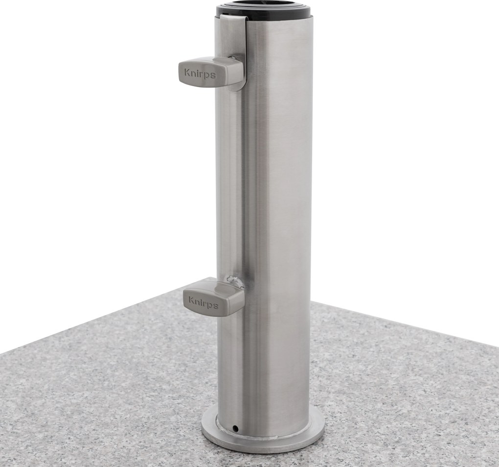 Pojazdný žulový stojan KNIRPS 50 kg svetlý