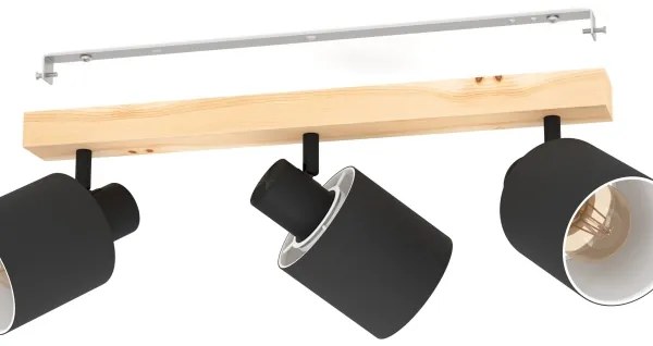 Eglo 99491 - Bodové svietidlo BATALLAS 3xE27/10W/230V