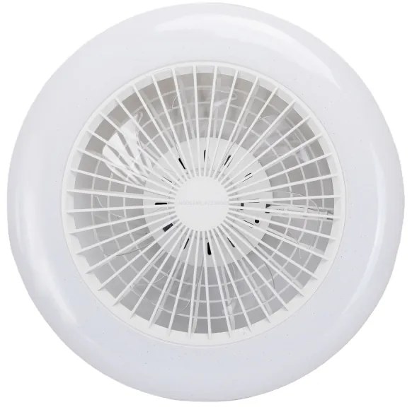 Aigostar LED stmievateľný stropný ventilátor 40W 230V 2700-6500K 50cm + DO biely