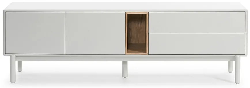 Teulat Corvo skrinka pod tv - Tmavosivá - 140 cm