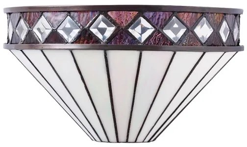 Endon 64149 - Nástenné svietidlo Tiffany FARGO 1xE14/40W/230V