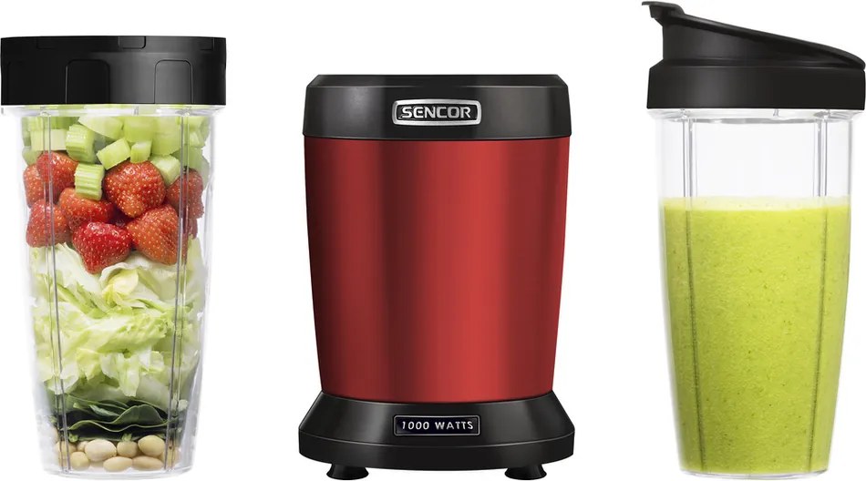 Sencor SNB 4301RD nutri mixér, červená