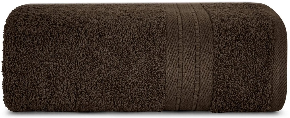 BAVLNENÝ UTERÁK KAYA 30X50 CM HNEDÁ