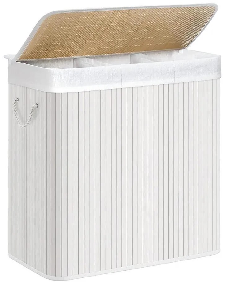 Kôš na bielizeň GUS biely