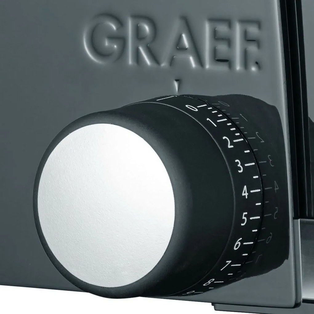 Graef STYLE S 12002 elektrický krájač, čierna
