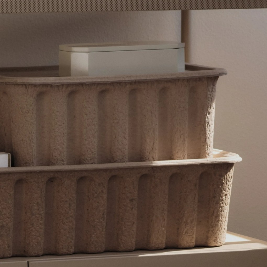 Ferm Living Úložný box Nova 20 x 10 light celedon