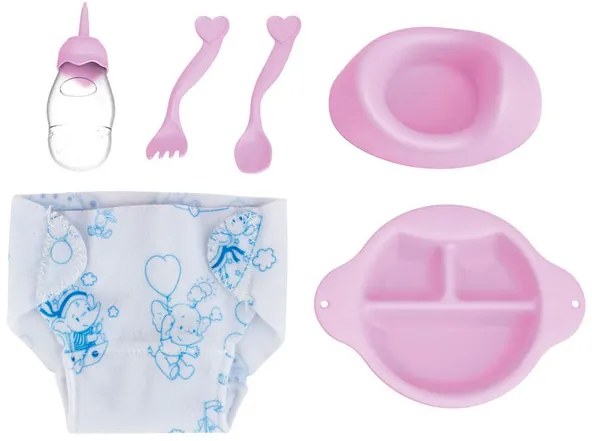 Playtive Cikajúca bábika Toni, 40 cm (tyrkysová) (100367685)