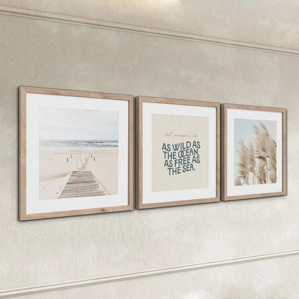 Obrazy v súprave 3 ks 30x40 cm Seaside – Styler
