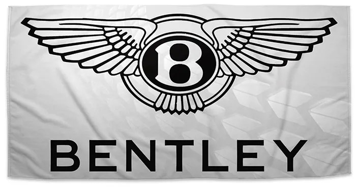 Sablio Uterák Bentley na bielej - 70x140 cm