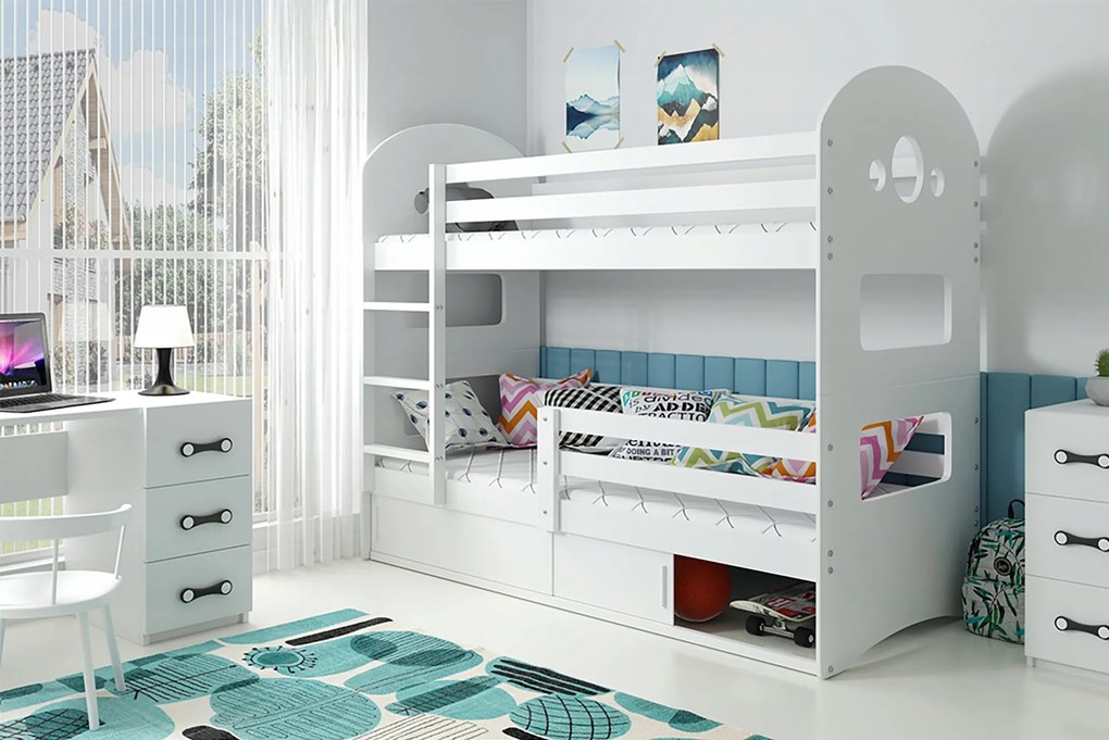 Interbeds Poschodová posteľ DOMINIK 193cmx86cm