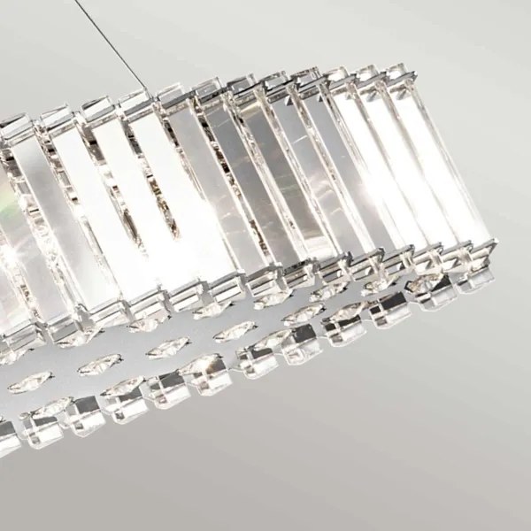 Kichler KL-CRYSTAL-SKYE-ISLE-LED Kúpeľňový luster CRYSTAL SKYE 8xG9/3W/230V IP44
