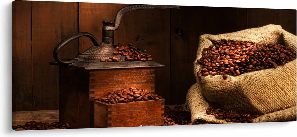 Obraz kávy (120x50 cm)