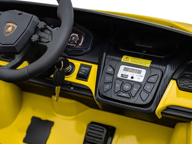 Elektrické autíčko Lamborghini Revuelto XL žlté