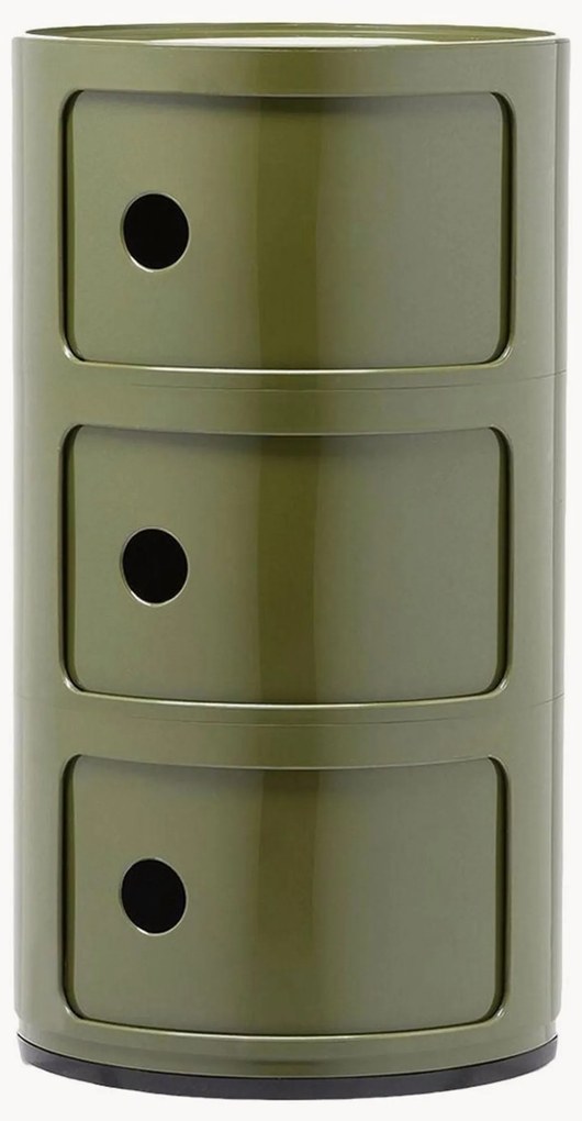 Dizajnová skrinka Componibili, 3 moduly, V 59 cm