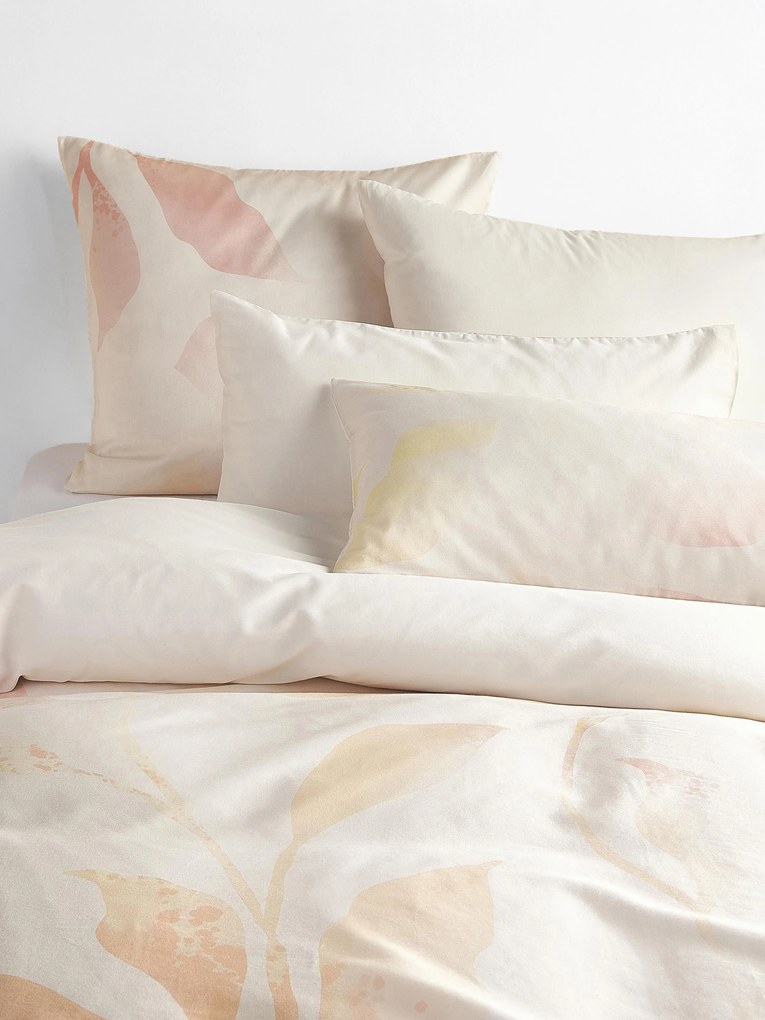 Obliečka na paplón z bavlneného saténu's kvetinovou potlačou Marino