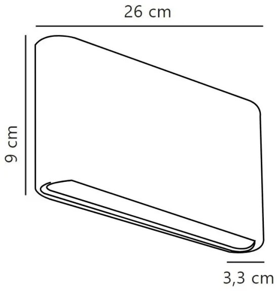 Nordlux - LED Vonkajšie nástenné svietidlo KINVER LED/10W/230V IP54 čierna