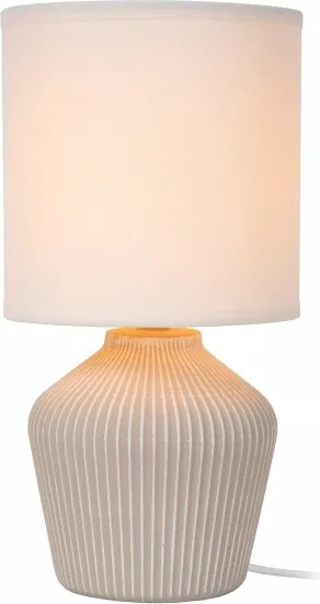 Lucide 47551/81/38 - Stolová lampa FILIZ 1xE14/40W/230V krémová