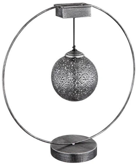 Globo 36618 - Solárne svietidlo LED/0,06W/1,2V strieborná IP44