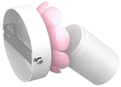 Nástenné bodové svietidlo FLOWER 1xGU10/8W/230V biela