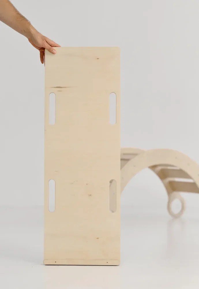 Šmykľavka - lezecká stena prírodná veľká