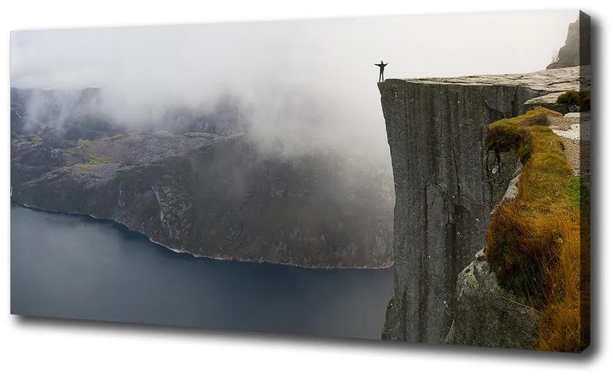 Foto obraz na plátne Nórsko útes pl-oc-100x50-f-106891246