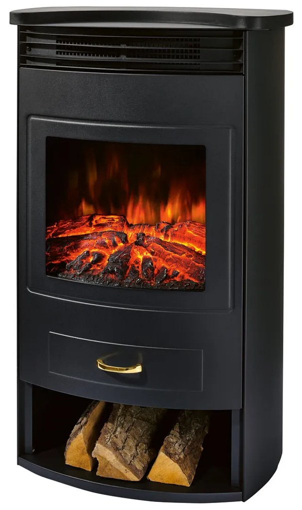 SILVERCREST® Elektrický krb SEK 1900 A1 (čierna) (100358417)