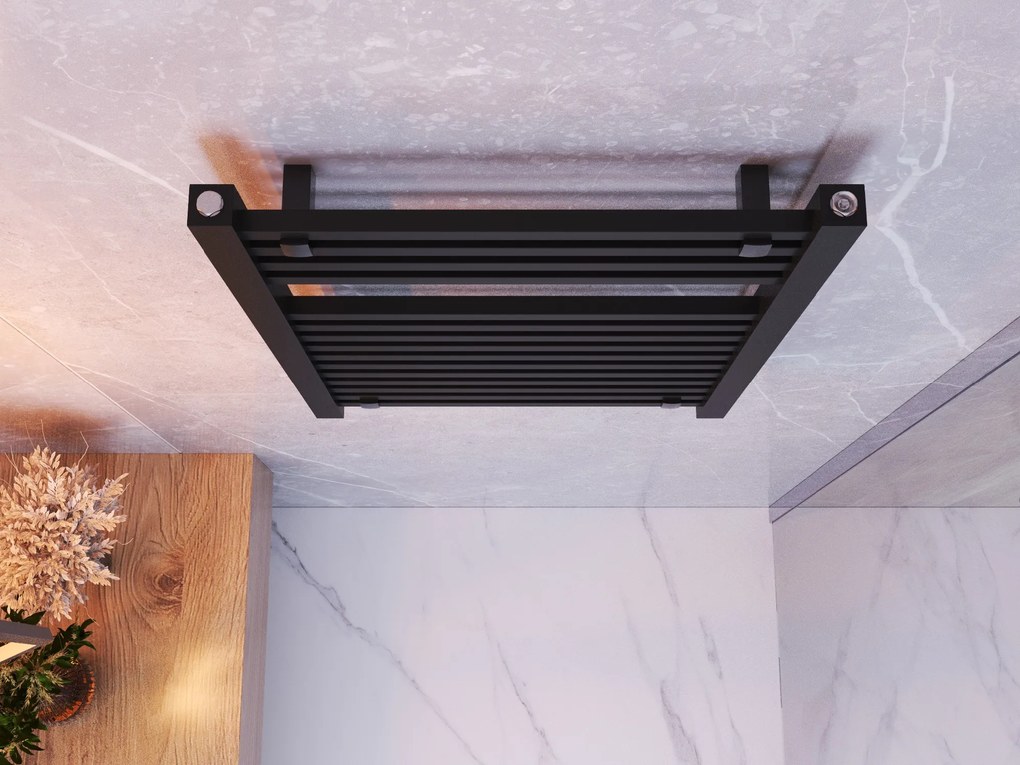 Erga Proper, vykurovacie teleso 800x600 mm, 542W, čierna, ERG-LAV-PROP-8060-BK